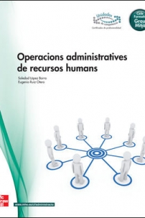 Portada del libro: Operacions administratives de recursos humans Grau Mitja