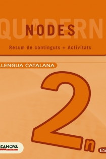 Portada del libro Nodes. Llengua catalana. ESO 2. Quadern de treball