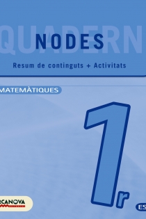 Portada del libro Nodes. Matemàtiques. ESO 1. Quadern de treball - ISBN: 9788448927936