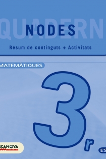 Portada del libro: Nodes. Matemàtiques. ESO 3. Quadern de treball