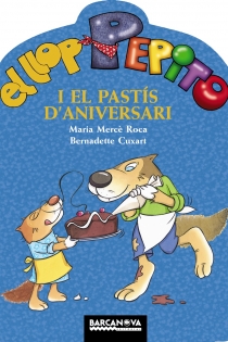 Portada del libro: El llop Pepito i el pastís d ' aniversari