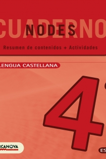 Portada del libro Nodes. Llengua castellana. ESO 4. Quadern de treball - ISBN: 9788448930240