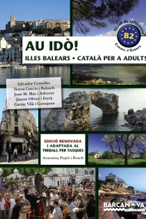 Portada del libro: Au idò! Català per a adults. Nivell B2. Illes Balears
