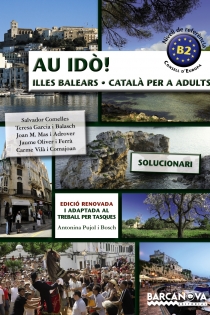 Portada del libro: Au idò! Solucionari Català per a adults. Nivell B2. Illes Balears