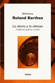 Portada del libro Lo obvio y lo obtuso - ISBN: 9788449322327
