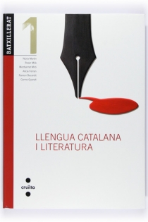 Portada del libro Llengua catalana i literatura. 1 Batxillerat. Edició revisada 2012