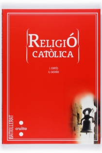 Portada del libro: Religió catòlica. Batxillerat