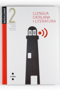 Portada del libro Llengua catalana i literatura. 2 Batxillerat