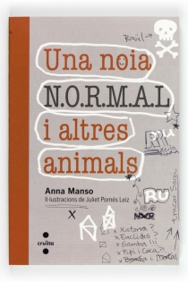 Portada del libro Una noia N.O.R.M.A.L. i altres animals