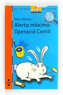 Portada del libro: Alerta màxima: Operació Conill