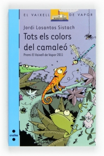 Portada del libro Tots els colors del camaleó