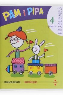 Portada del libro: Problemes 4. Pam i Pipa