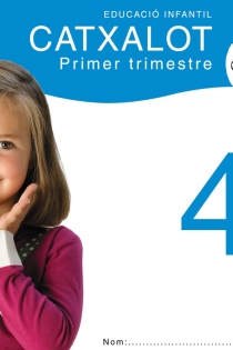 Portada del libro: Catxalot 4 anys. Primer trimestre.