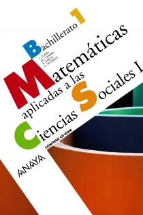 Portada del libro: Matemáticas aplicadas a las Ciencias Sociales I.