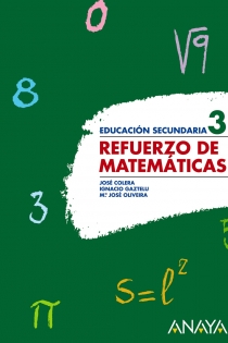 Portada del libro Refuerzo de Matemáticas 3. - ISBN: 9788466773997