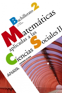 Portada del libro: Matemáticas aplicadas a las Ciencias Sociales II.
