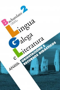 Portada del libro: Lingua Galega e Literatura 2. Orientacións e recursos didácticos.