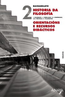 Portada del libro Historia da Filosofía. Orientacións e recursos didácticos.