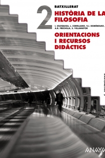 Portada del libro Història de la Filosofia. Orientacions i recursos didàctics.