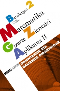 Portada del libro: Matematika Gizarte Zientziei Aplikatua II. Orientabide eta baliabide didaktikoak.