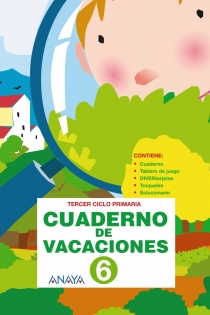 Portada del libro Cuaderno de Vacaciones 6. - ISBN: 9788466788342