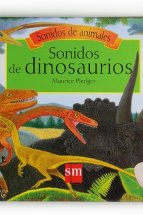 Portada del libro: Sonidos de dinosaurios