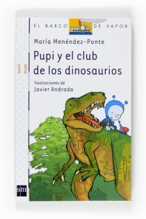 Portada del libro: Pupi y el club de los dinosaurios