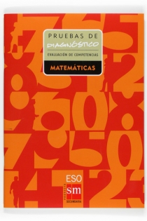 Portada del libro: Matemáticas, Pruebas de diagnóstico. ESO. Evaluación de competencias