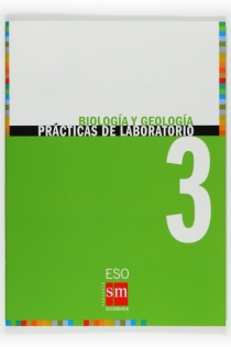 Portada del libro: Biología y geología. 3 ESO. Prácticas de laboratorio