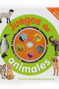 Portada del libro: Juegos de animales + CD-ROM