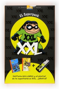 Portada del libro Superpack XXL: XXL y el Doctor Kaos + XXL y el Capitán Isóbara + Plumier