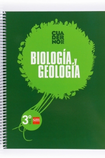 Portada del libro: Biología y geología. 3 ESO. Aprende y aprueba. Cuaderno
