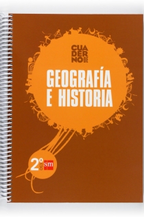Portada del libro: Geografía e historia. 2 ESO. Aprende y aprueba. Cuaderno