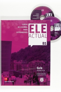 Portada del libro ELE ACTUAL  B1. Guía didáctica - ISBN: 9788467548990