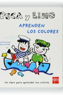 Portada del libro: Peca y Lino aprenden los colores