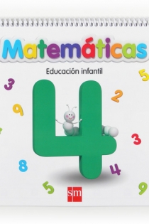 Portada del libro Matemáticas 4. Educación Infantil