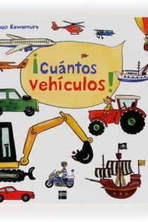 Portada del libro ¡Cuántos vehículos! - ISBN: 9788467555417