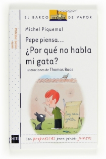 Portada del libro Pepe piensa... ¿Por qué no habla mi gata? - ISBN: 9788467555554