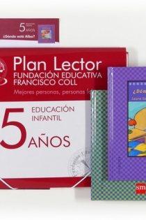 Portada del libro Plan lector Fundación Educativa Francisco Coll: Mejores personas, personas felices. 5 años
