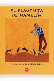 Portada del libro: El flautista de Hamelín