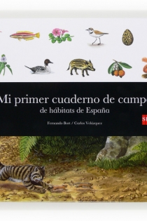 Portada del libro: Mi primer cuaderno de campo de hábitats de España