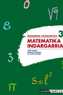 Portada del libro: Matematika-indargarria 3.