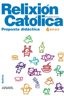 Portada del libro Relixión Católica 4 anos. Proposta Didáctica.