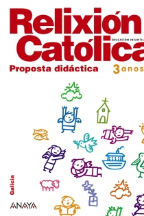 Portada del libro Relixión Católica 3 anos. Proposta Didáctica.