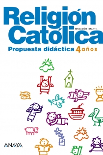 Portada del libro Religión Católica 4 años. Propuesta Didáctica. - ISBN: 9788467822748