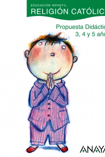 Portada del libro: Religión Católica 3, 4 y 5 años. Propuesta didáctica.