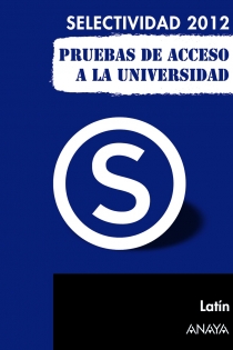 Portada del libro Latín. Pruebas de Acceso a la Universidad.