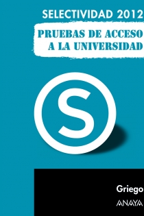 Portada del libro: Griego. Pruebas de Acceso a la Universidad.