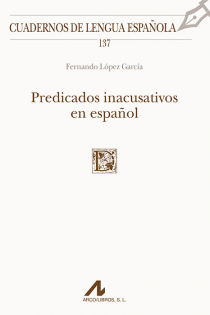 Portada del libro: Predicados inacusativos en español