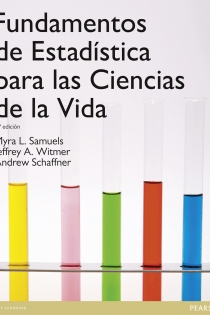 Portada del libro: Fundamentos de estadística para las ciencias de la vida